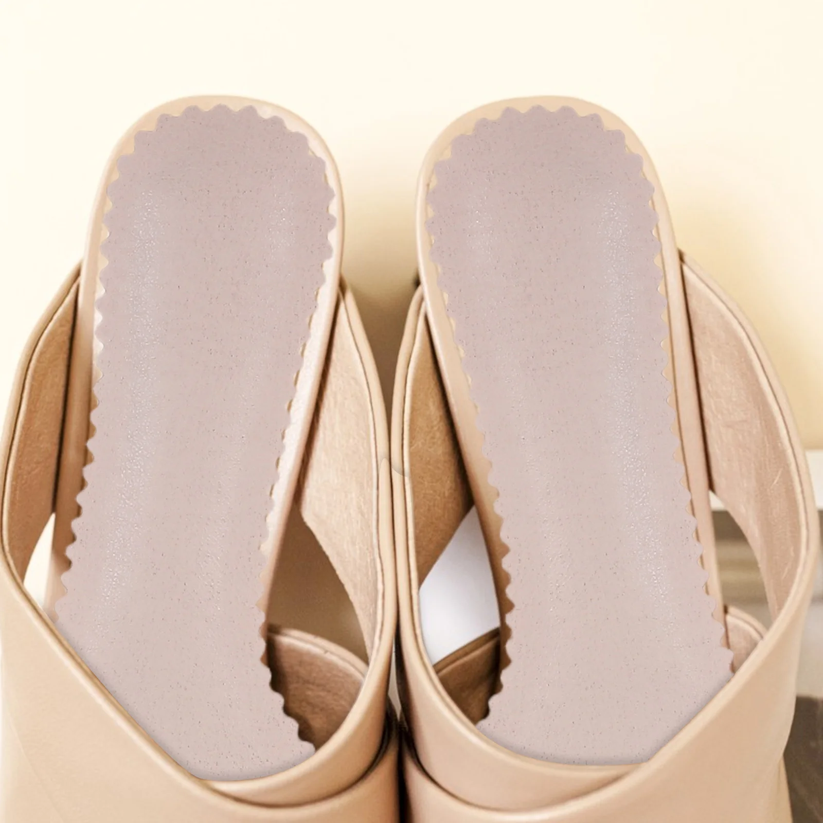 

2 Pairs High Heels Anti-wear Invisible Foot Pads Cushion Inserts for Sandals Comfort Insoles Shock Absorption Anti-slip Women