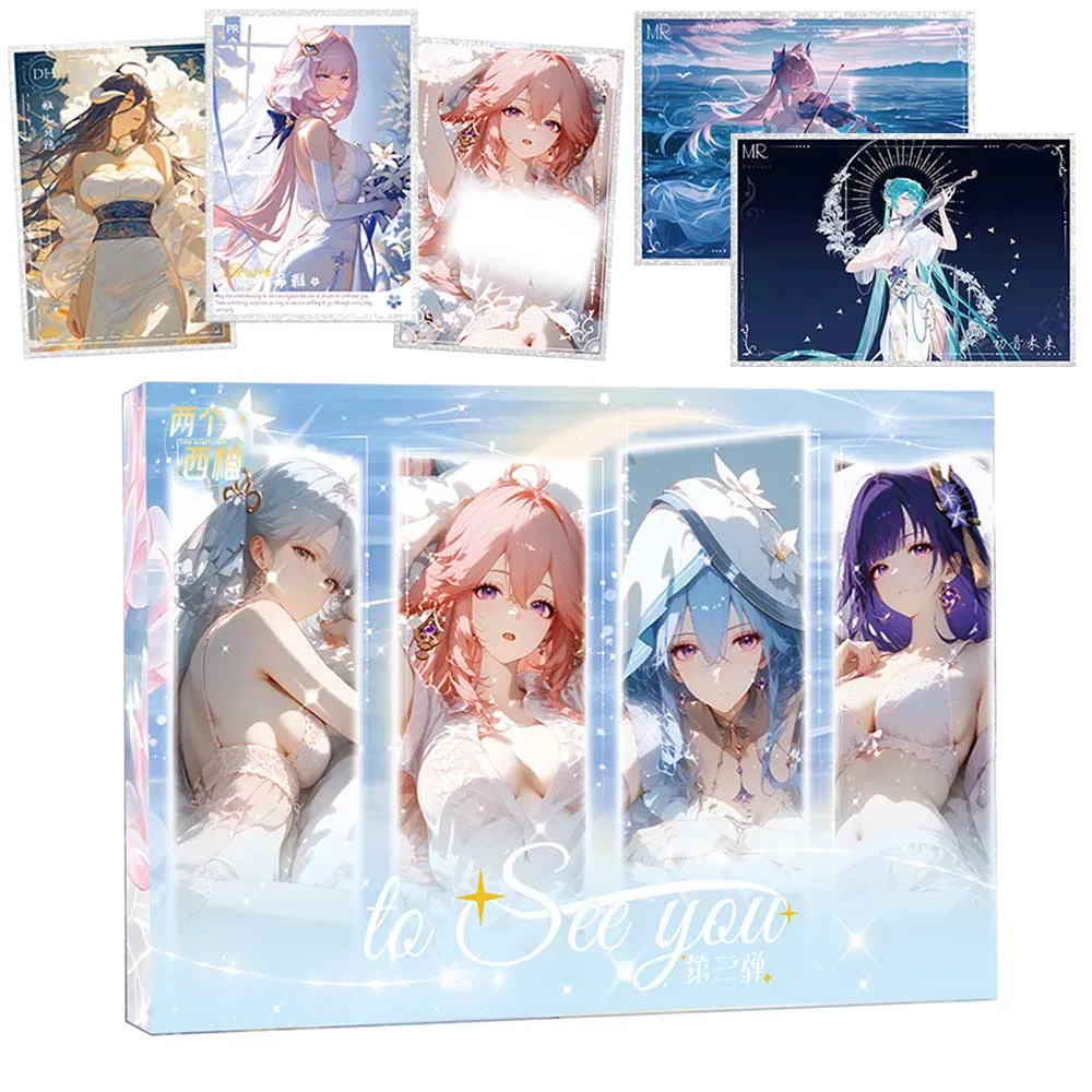 To See You Collection Card for Children Goddess Story Asuka Rem Mavuika Seductive and Elegant Girl Limited Game Card Kids Toys