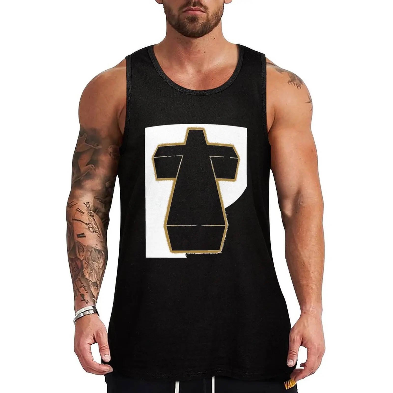 Justice Band Music Logo Cross Classic Guys Unisex, Best Women 90s, Retro, Trending Now Classic T Shi Tank Top