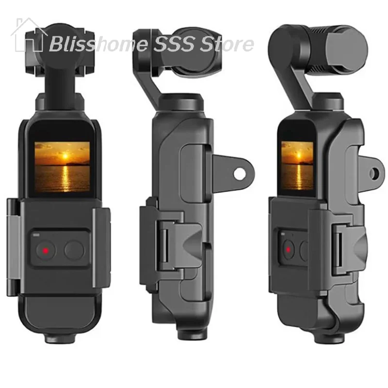 【S】Tripod Mount Adapters Camera Base With 1/4 Screw For OSMO POCKET 2 Handheld Gimbal Cameras Mount Adapters Camera