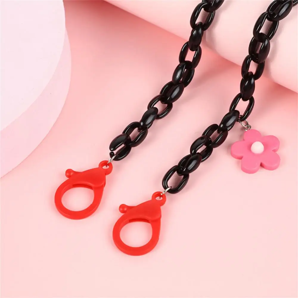 1~4PCS 70cm Fashion Acrylic Face Mask Chain Women Anti Slip Mask Strap Glasses Chains Neck Chain Mask Holder Neck Strap Mask