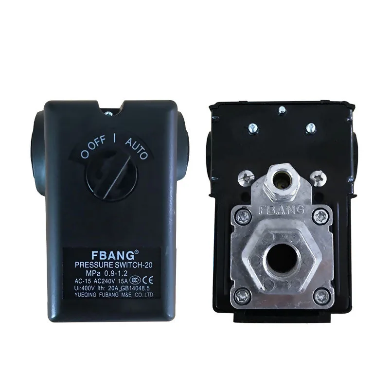 Optional Automatic Manual Operation Rotary Button Pressure Switch 0.55-0.8Mpa