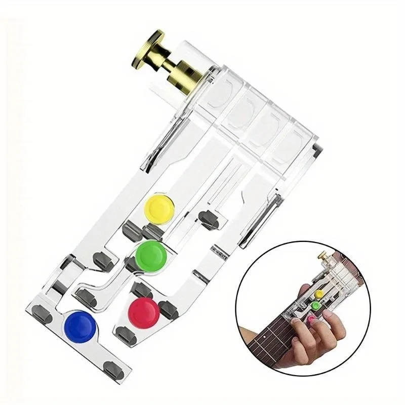 Guitar Beginner Training Chord Learning Tool Finger Painless Attachment Practice Accessories