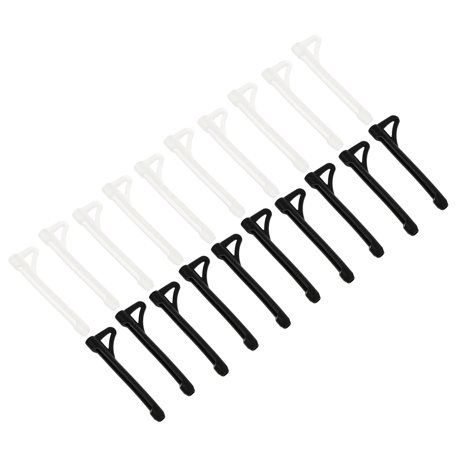 

10Pairs High-Durability Silicone Eyeglass Ear Grips Non-Slip Glasses Temple Sleeves Ideal for Active Lifestyles Running