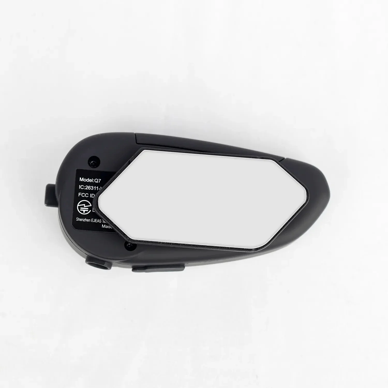 ل EJEAS V4 PLUS/V6 PRO +/Q7/V7/Q8 دراجة نارية خوذة الاتصال الداخلي تصاعد كليب قاعدة الشريط على الوجهين