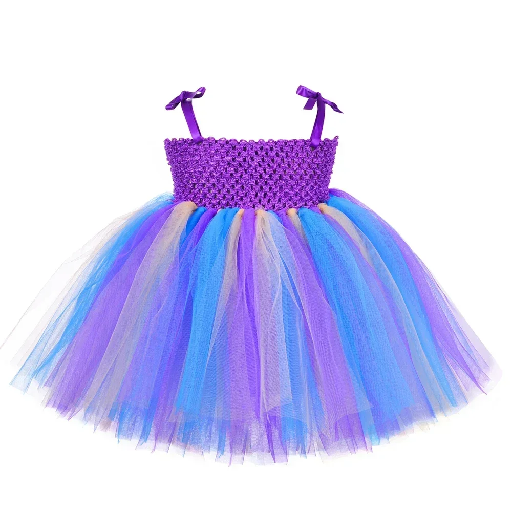 Baby Girl Mermaid Birthday Costumes Kids Toddler Photography Tutu Dress Newborn Infant Photoshoot Props Outfit Babies Party Gown