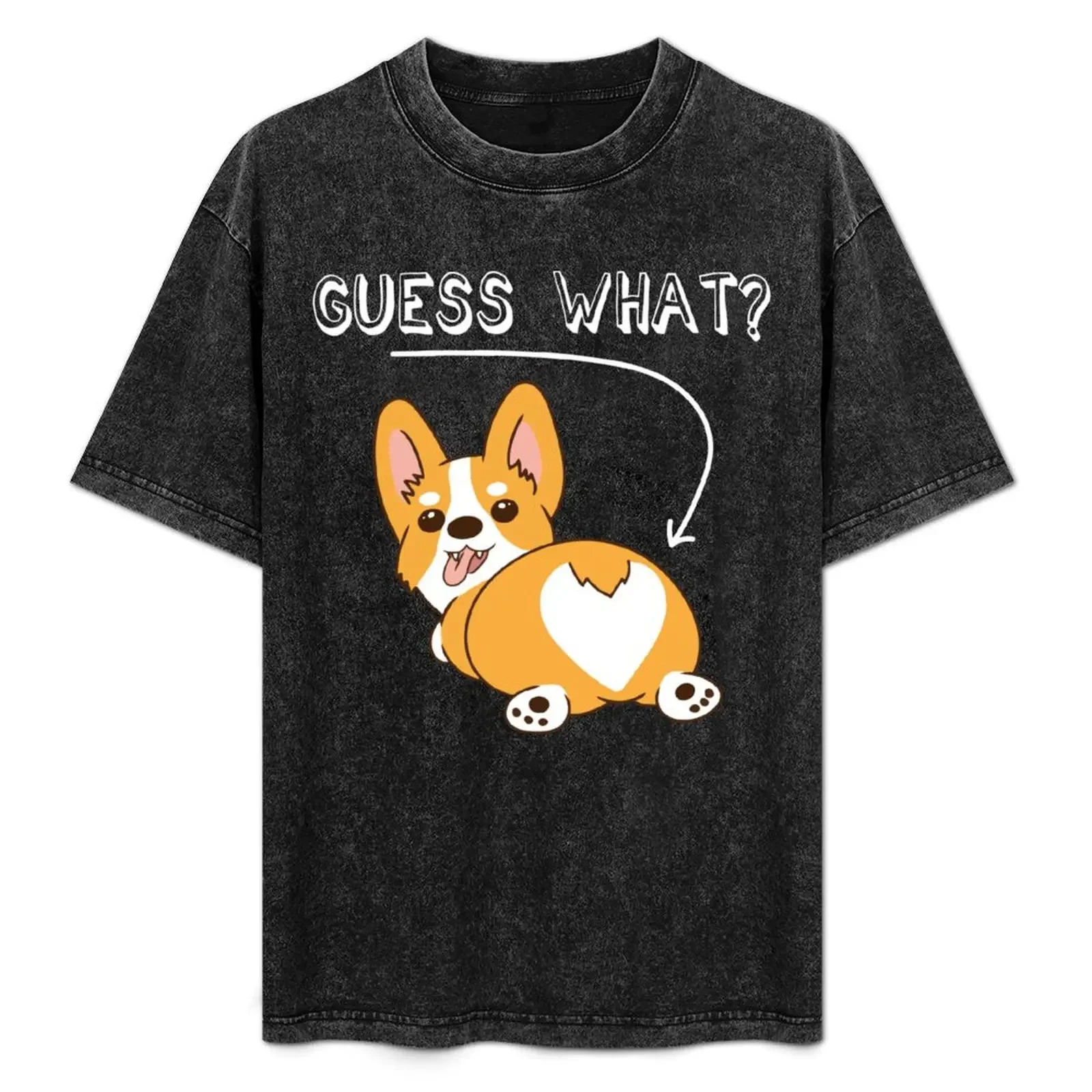 

Corgi T-Shirt Fashion Casual Short Sleeve T-Shirt