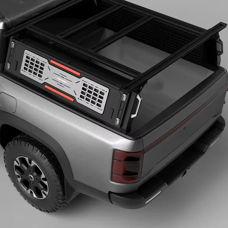 Modular Pickup Truck Bed Rack Overland Cargo Platform Rack Storage Compartments for BYD Ford F150 Tacoma