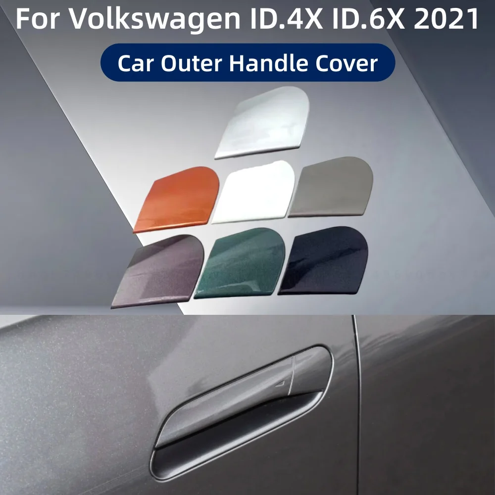 

Cars Upgrade ABS Plastic Accessorie Decoration Plated Exterior Cars Outer Handle Covers For Volkswagen ID.4X ID.6X 2021