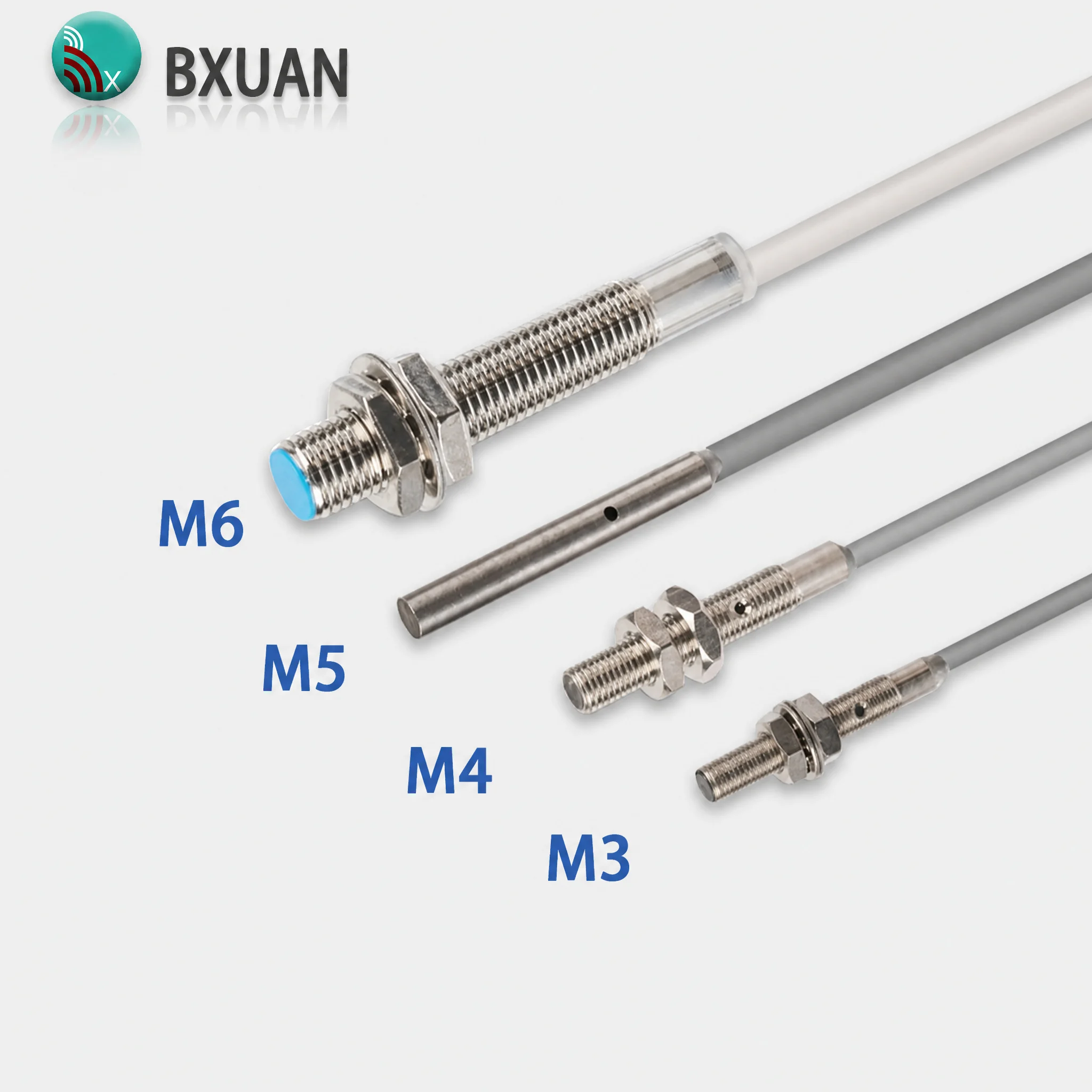 M5 Inductive Proximity Sensor Flush Type 1.5mm Detecting Distance DC 3 Wire NPN PNP NO NC Proximity Switch