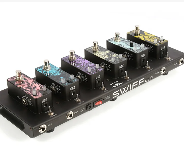 

US Invent Patent and Utility CN Patent Swiff CB20 Unique Magnetic Wireless Pedalboard System for Sale