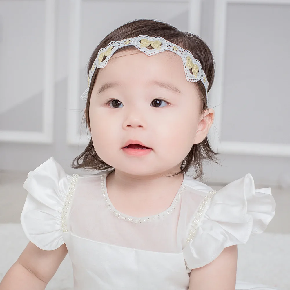 Soft Lovely Hair Bandage Band Headband Turban For Children Newborn Kids Headwear Baby Girl Accessories Flower Cute Gifts baptism