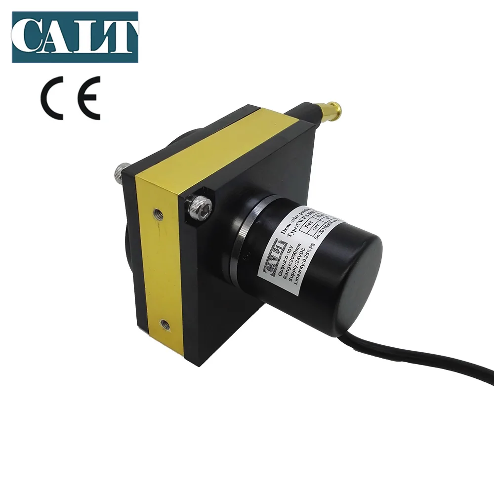 Imagem -03 - Aço Fio Deslocamento Sensor String Potenciômetro Yo-yo Pots Cwp-s2000 Venda