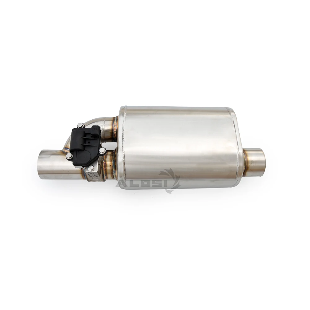 OEM Exhaust Pipe Muffler for universal resonator with valve control, stainless steel exhaust valve control Muffler Cutter