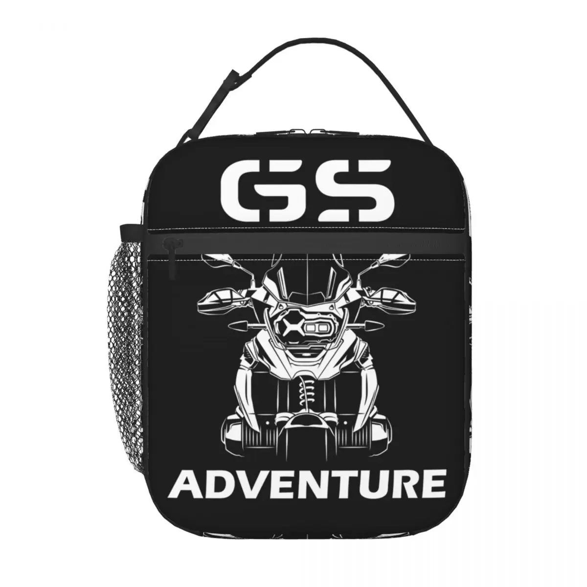 GS Adventure Motorbike 1250 Motorcycle Resuable Lunch Boxes Women Leakproof Cooler Thermal Food Insulated Lunch Bag Kids School