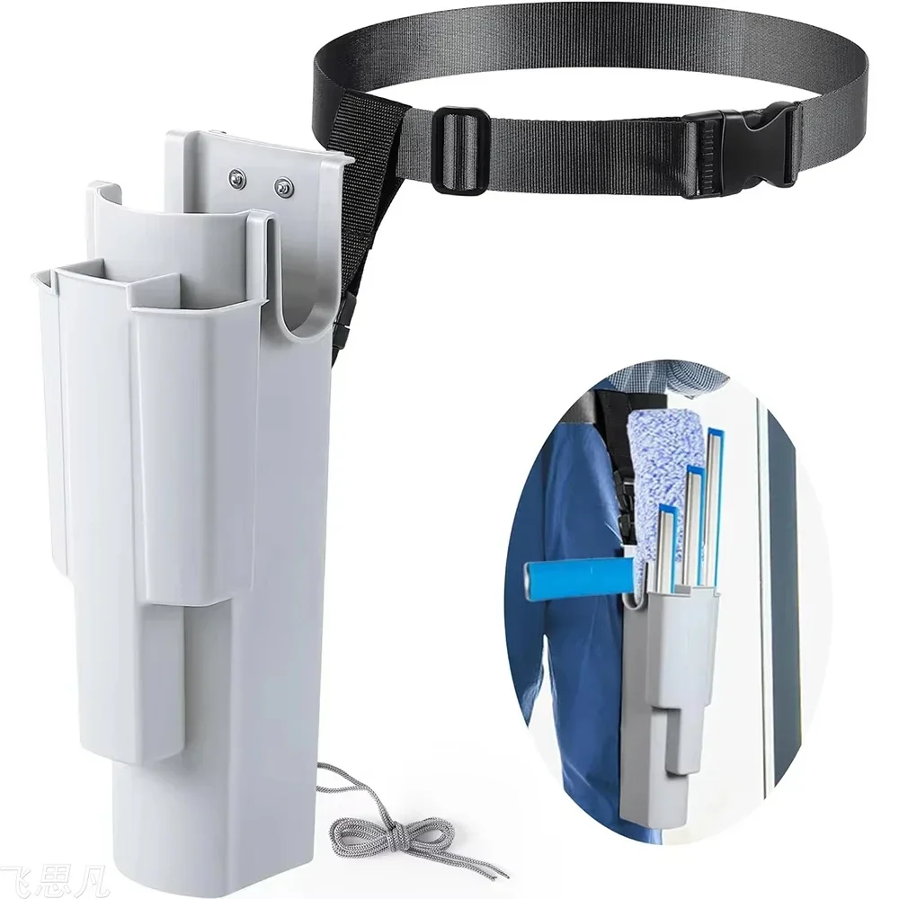 

Window Cleaning Tools Holster for Squeegee Washer with Belt Solar Panel Cleaning Squeegee Tools Not Included J9H6C5