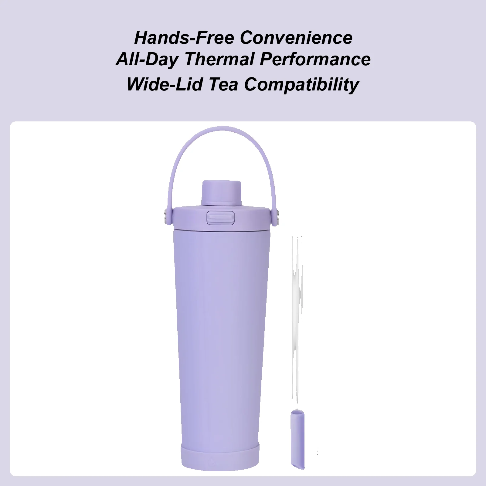 

Insulated Mug Stainless Steel Cup With Lid Portable Hot Cold Drinks Tumbler For Tea Coffee Beverage Hiking Travel Office Outdoor