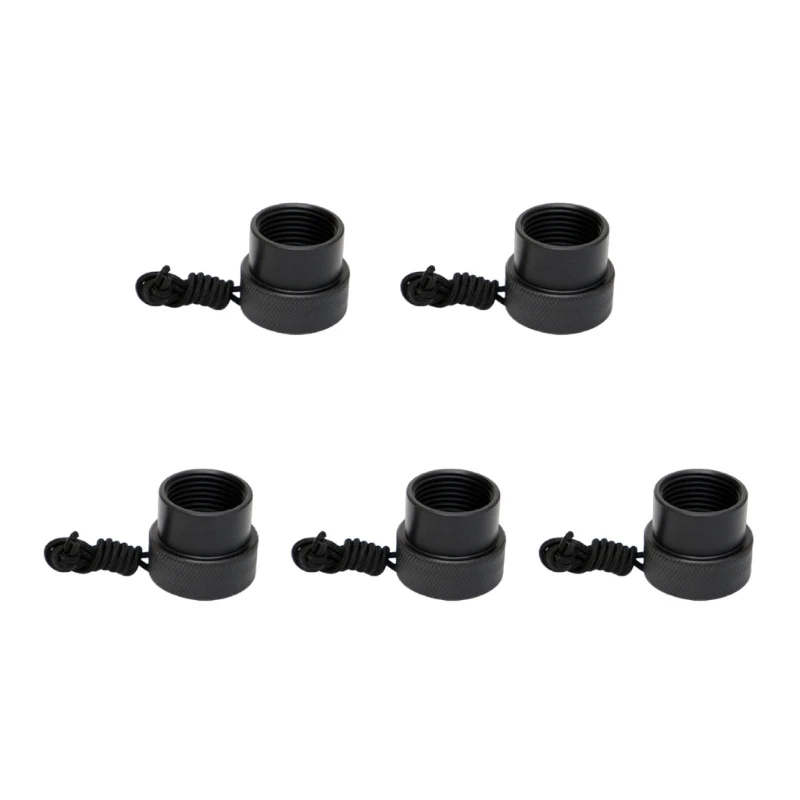 

5pcs Scubas Diving Dive Dust DIN Tanks Valves Regulator Dust Plug Female Threaded DIN Scubas Tanks Valves Protector