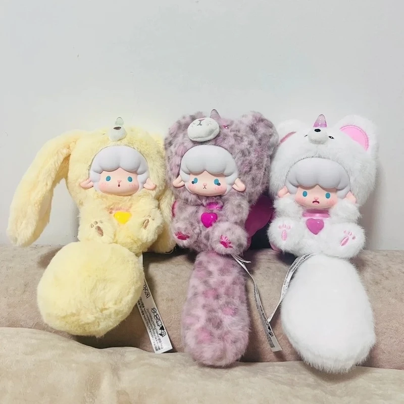 Zabawka Vinyl Plush Blind Box z serii Roll Sheep Gyun Big Tailed Critter Crew, uroczy pluszowy wisiorek, ozdoba, modne gadżety dla uczniów, zabawki, prezent