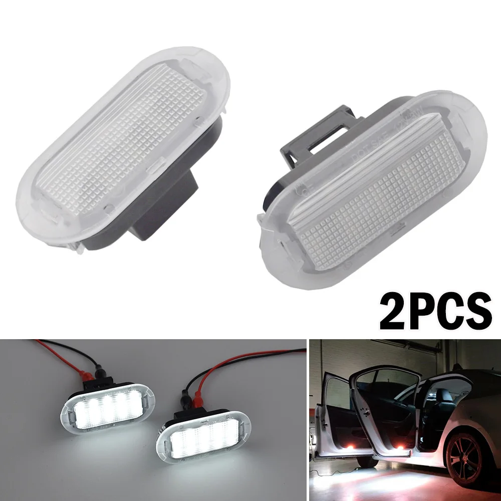 Car Door Courtesy Lights Under Warning Lamps For VW Golf MK3 MK4 Polo Jetta Sharan Vento Bora Touran Skoda Octavia Seat Leon