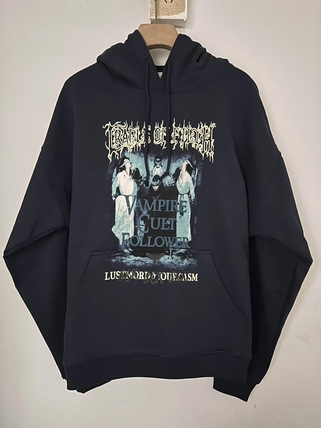 

2025 FW VT TOP Quality Vampire Printed Women Men Hoodies Sweatshirts