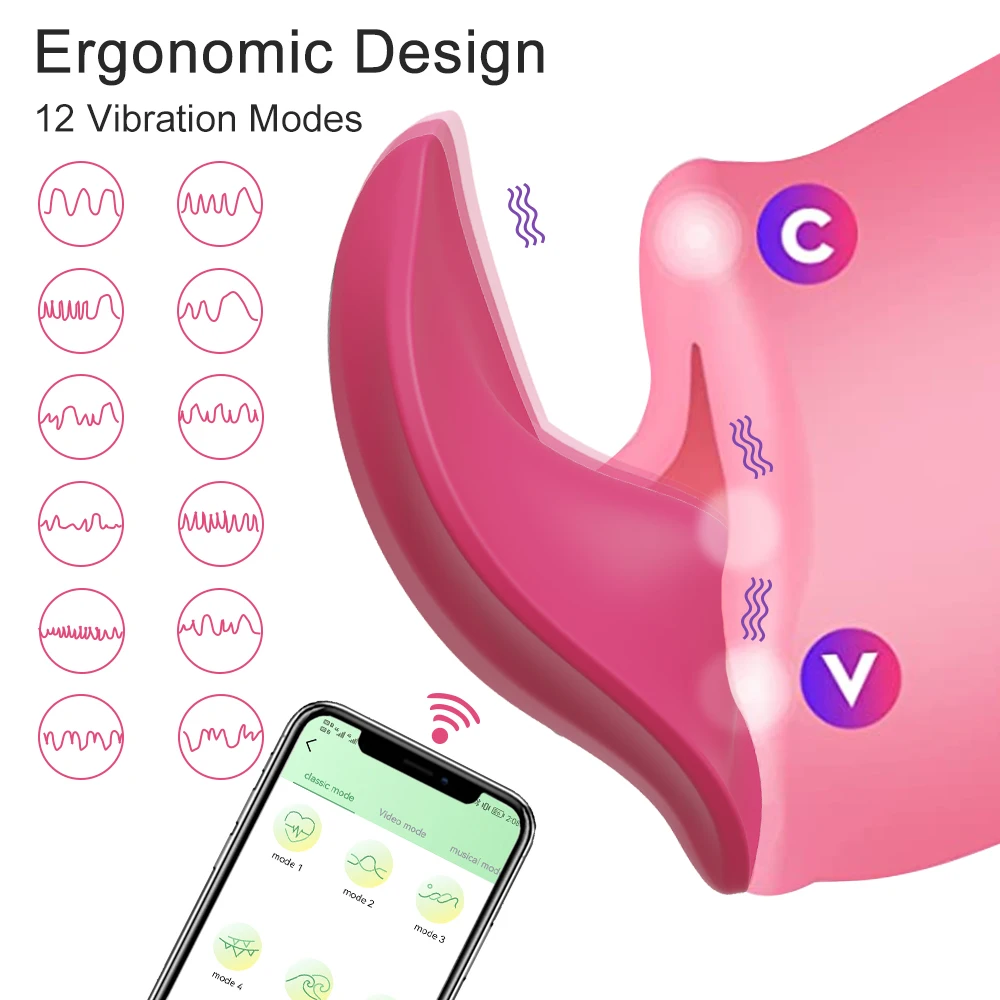 Bluetooth APP Vibrator Female Wireless Remote Control Wearable Vibrating Egg Clitoris Stimulator Sex Toys for Women Couples