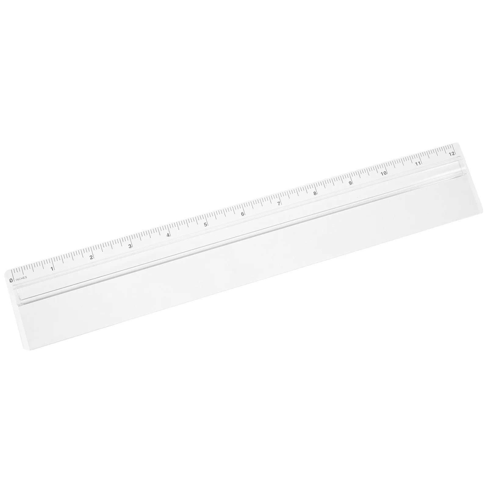 Measure Magnifying Glass Ruler Magnates Measuring Tool Office Transparent Straight