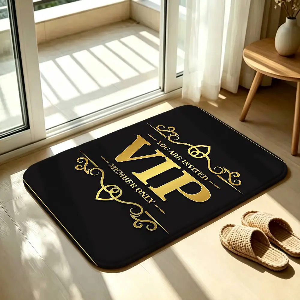 Fashion VIP Members Only Bedroom Decor Carpet  for Living Room Thick Plush Study Floor Mat Home Fluffy Soft Rug