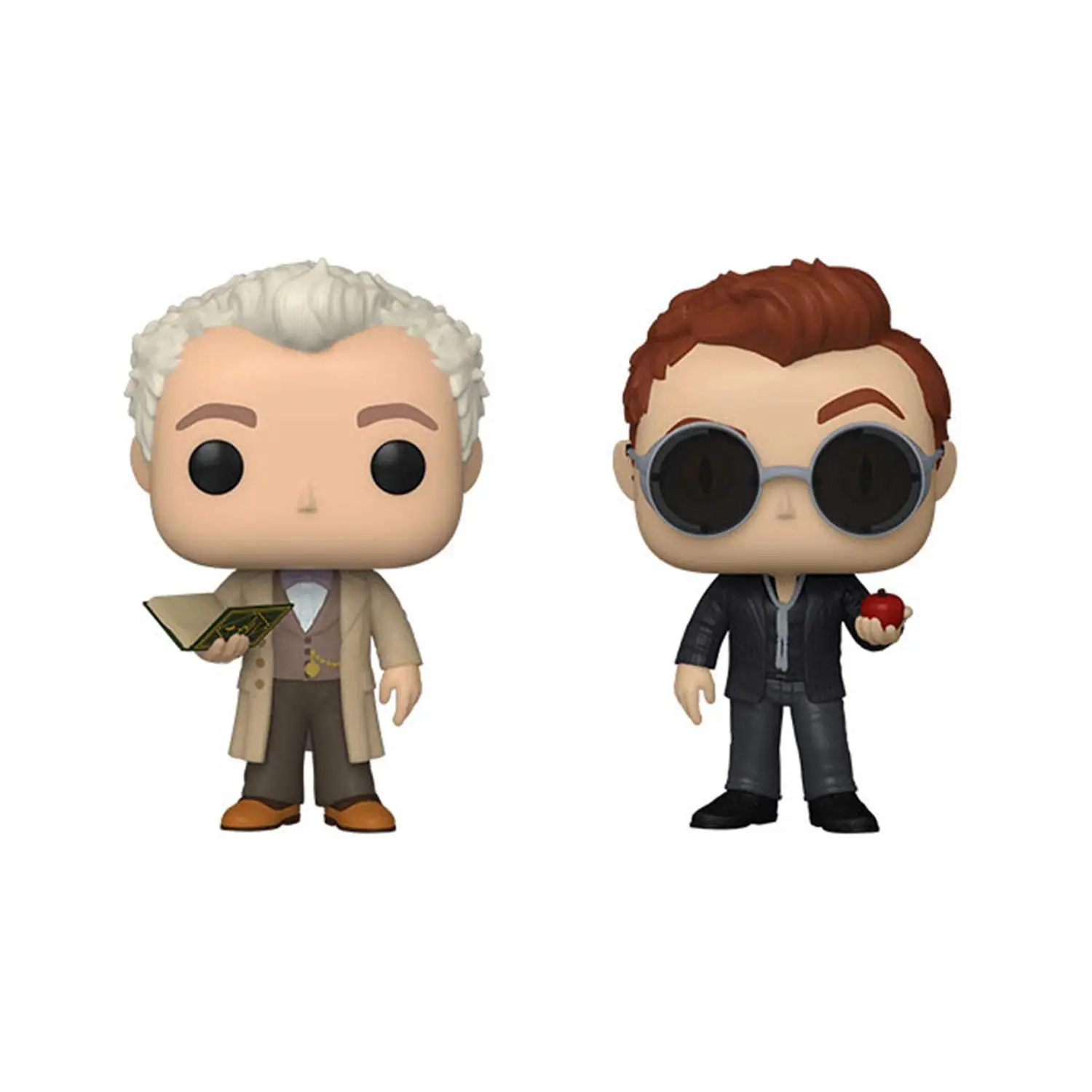 Good Omens-Aziraphale crowley 1077 edición limitada de Chase figuras de vinilo de juguete
