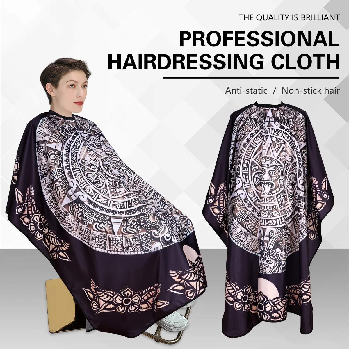 

Waterproof Hair Cutting Cape Pro Salon Hairdressing Cloth Gown Barber Hairdresser Apron Haircut Coat Barbershop Tool