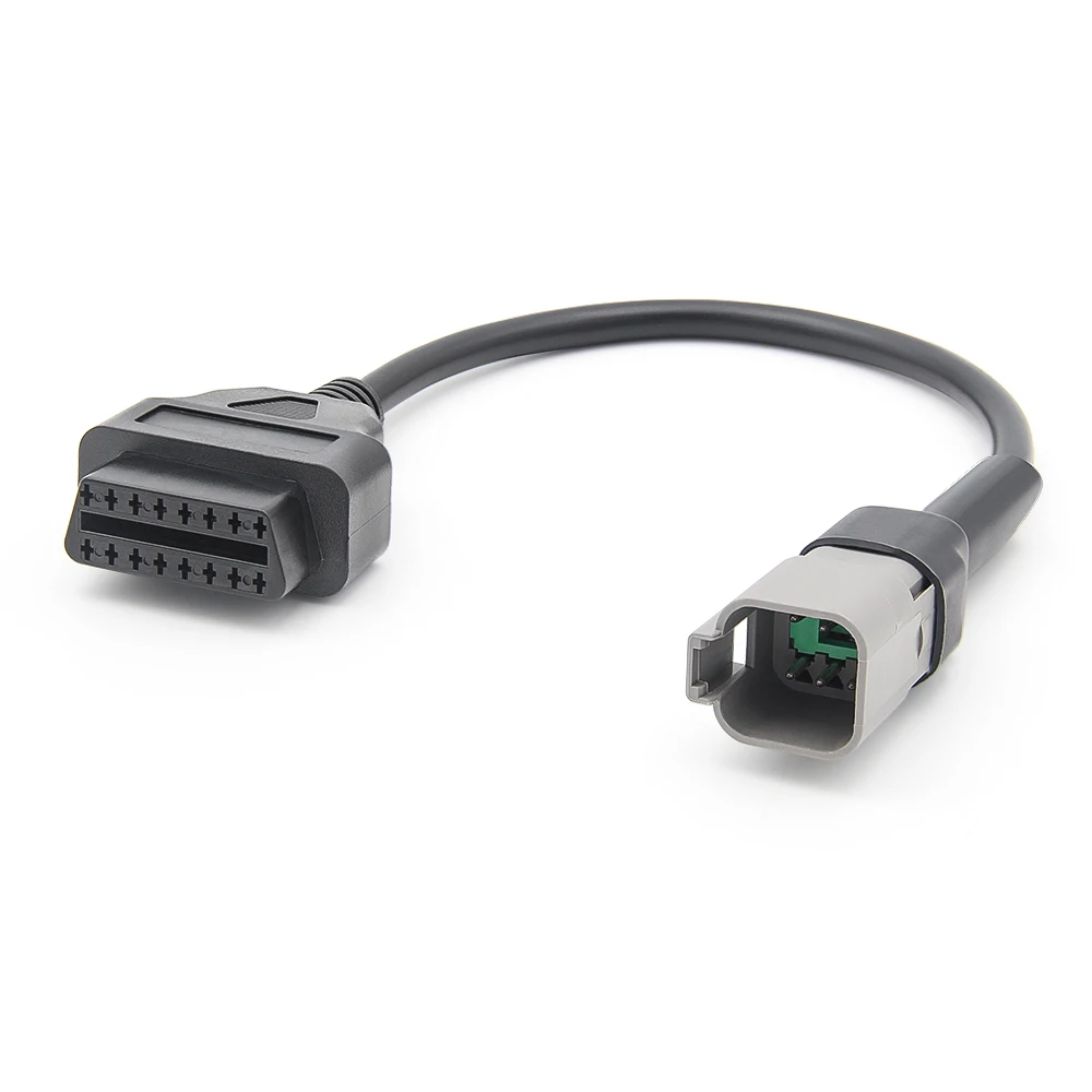 Für BRP MOTO ATV UTV 6-Pin auf 16-Pin OBD2 Motorrad-Diagnosegerät Scanner-Kabeladapter 6PIN OBD2 ELM327 Anschluss – Detail 3