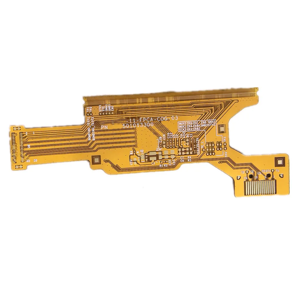 

Изготовленные на заказ желтые гибкие печатные платы (PCB), электронные жестко-гибкие платы, FPC, услуги по производству электроники