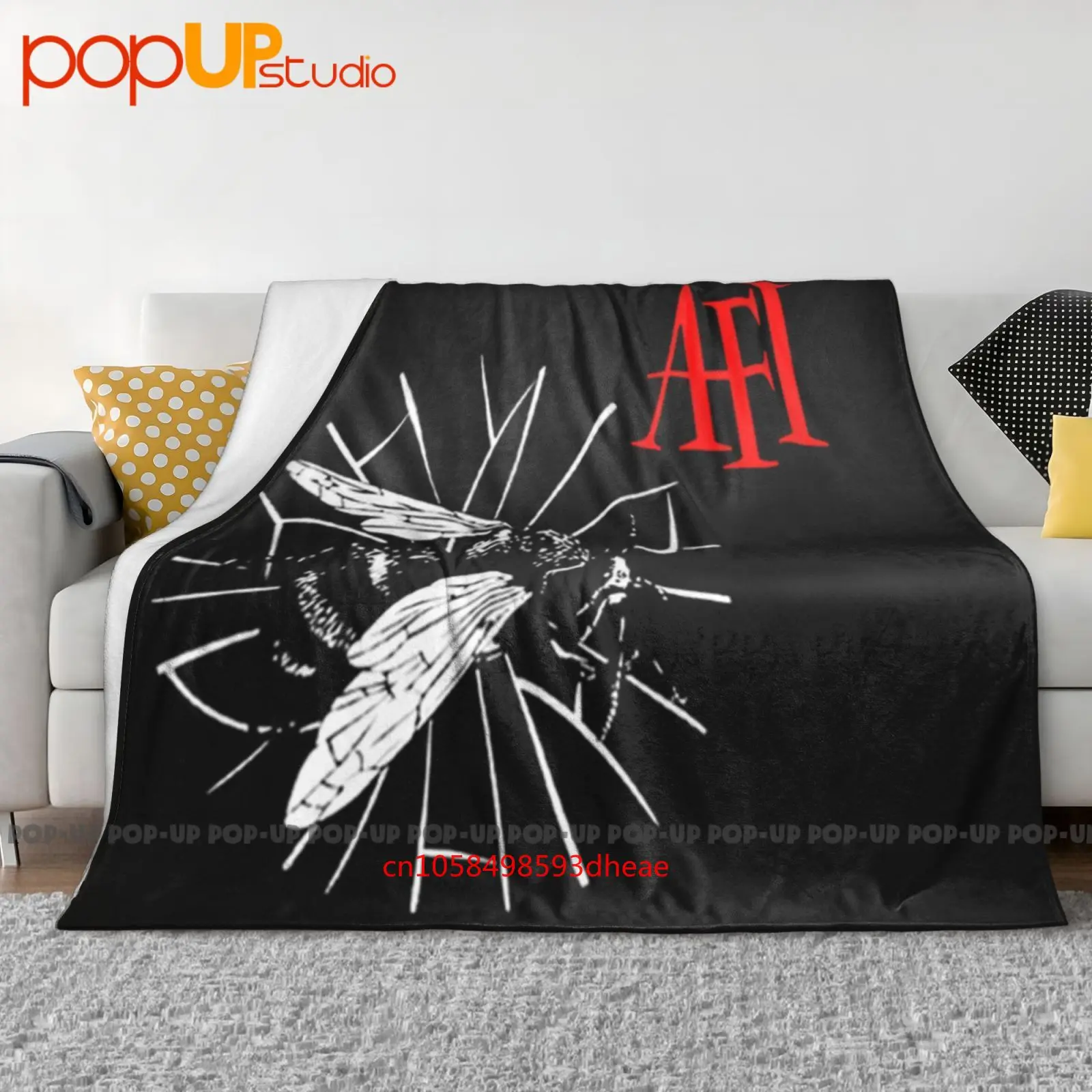 Afi Bee Horror Punk Hardcore Rock Ultra-Soft Blanket Quilt …