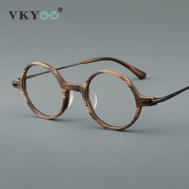 

VICKY маленькие круглые простые классические ретро ацетатные женские очки для чтения с защитой от синего света мужские настраиваемые очки по рецепту 96008