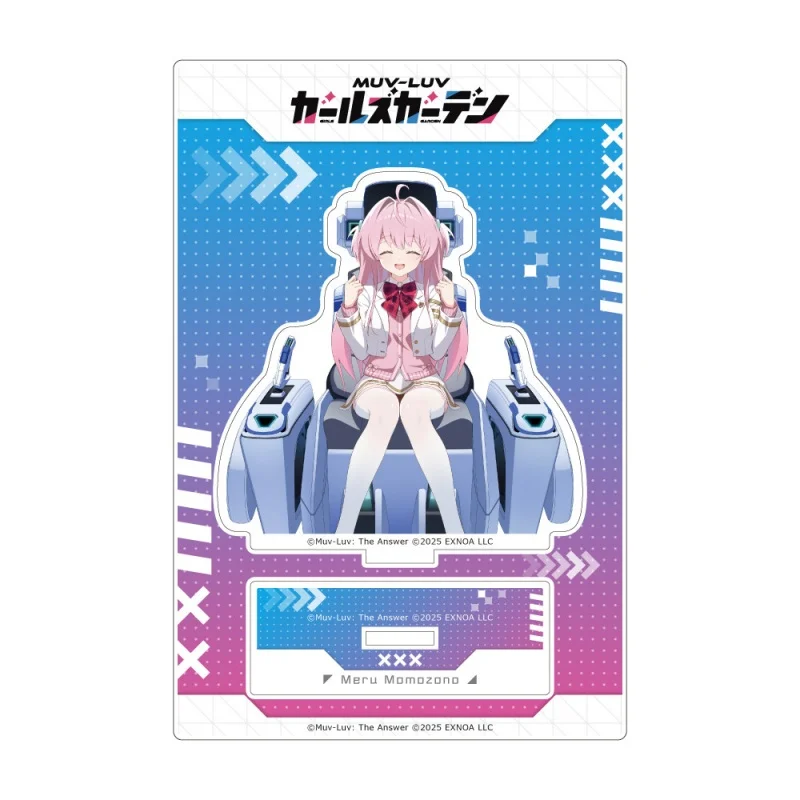 Muv‑Luv Girls Garden 15CM Limited Style Anime Acrylic Stand Figure Bedroom Desktop Decoration Collectible Model Keychain
