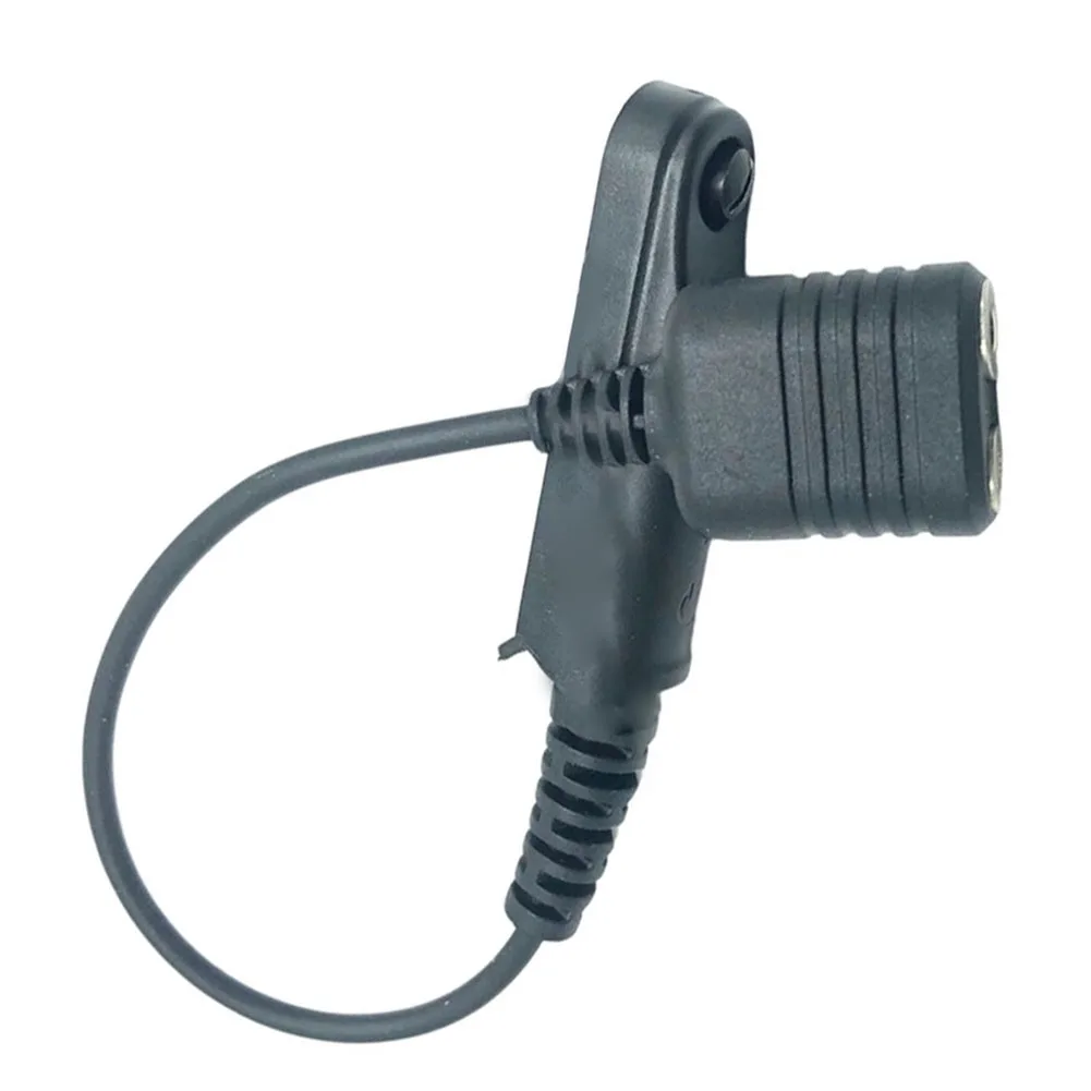 2 Pin K Type Adapter Cable For UV-9R Plus For Walkie-Talkie To Enable External Headset And Microphone Usage