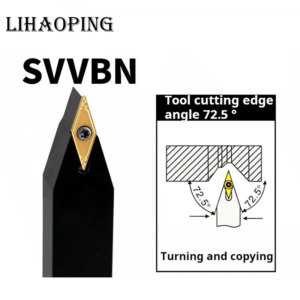 

SVVBN External Tools Holder SVVBN1010H11 SVVBN1212H11 SVVBN1616H11 SVVBN2020K11 SVVBN2525M11 SVVBN1616H16 SVVBN2020K16 2525M16