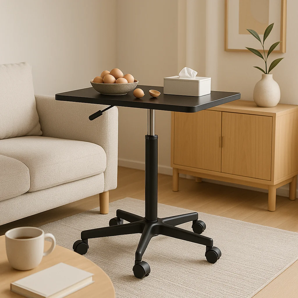 Modern Minimalist Home Bedroom Small Bedside Study Desk Multifunctional Infinitely Adjustable Computer Desk Office Workbench