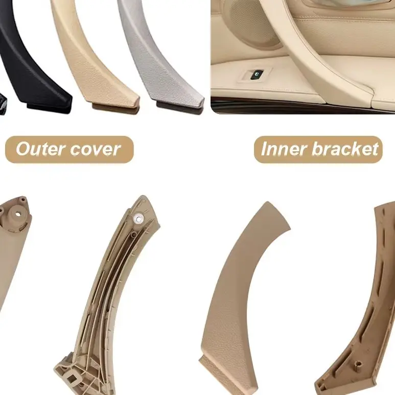 Car Interior Door Pull Handle Or Cover Trim Replacement For BMW 3 Series E90 E91 E92 316 318 320 325 328i 2004-2012