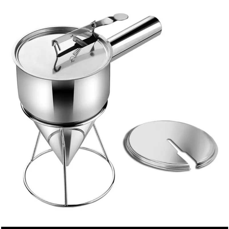 

Suitable for Stainless Steel Racket Separator, Large Diameter Detachable Handle, Octopus Ball Funnel with 4 Silicone Nozzles