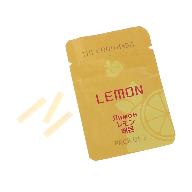 3Pcs/bag Quit Smoking Smokeless Preferred Infused Essential Oil Flavors Aromatherapy Aromaterapi Artifact Device Replace Stick