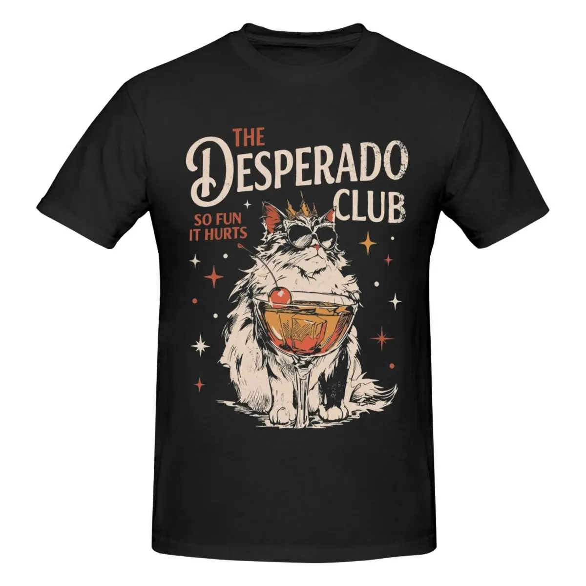 Princess Donut The Desperado Club Dungeon Crawler Carl Funny T Shirts Graphic Y2K Anime Tees Mens Women T Shirt Clothes