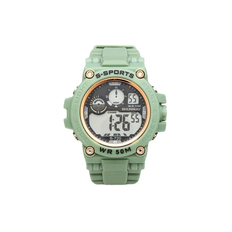 UTHAI CE135 New Multifunctional Electronic Watch Sports and Leisure Student Boys Girls Waterproof Glow Calendar Children\'s Watch