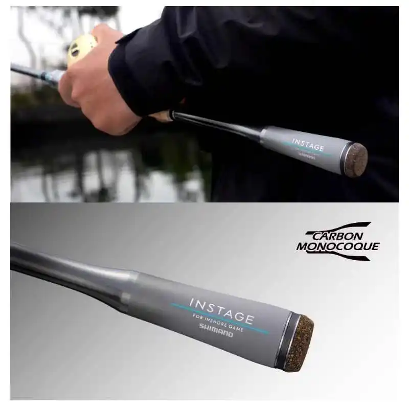 SHIMANO 2024 New INSTAGE Sea Bass 2 Section Supercast Spinning