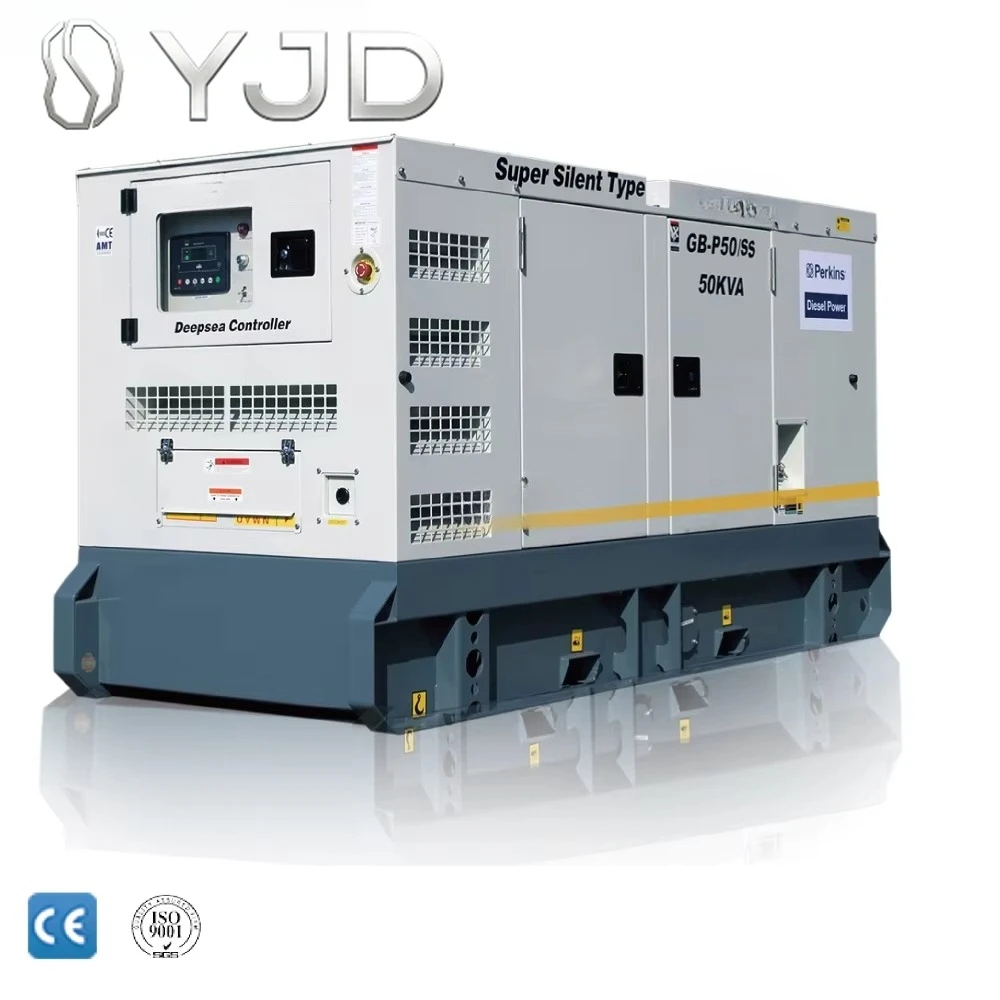 GB POWER Super Silent Soundproof 200kva Three Phase 50/60Hz Auto Start ATS Diesel Generator with Peikins Engine 1106A-70TAG4