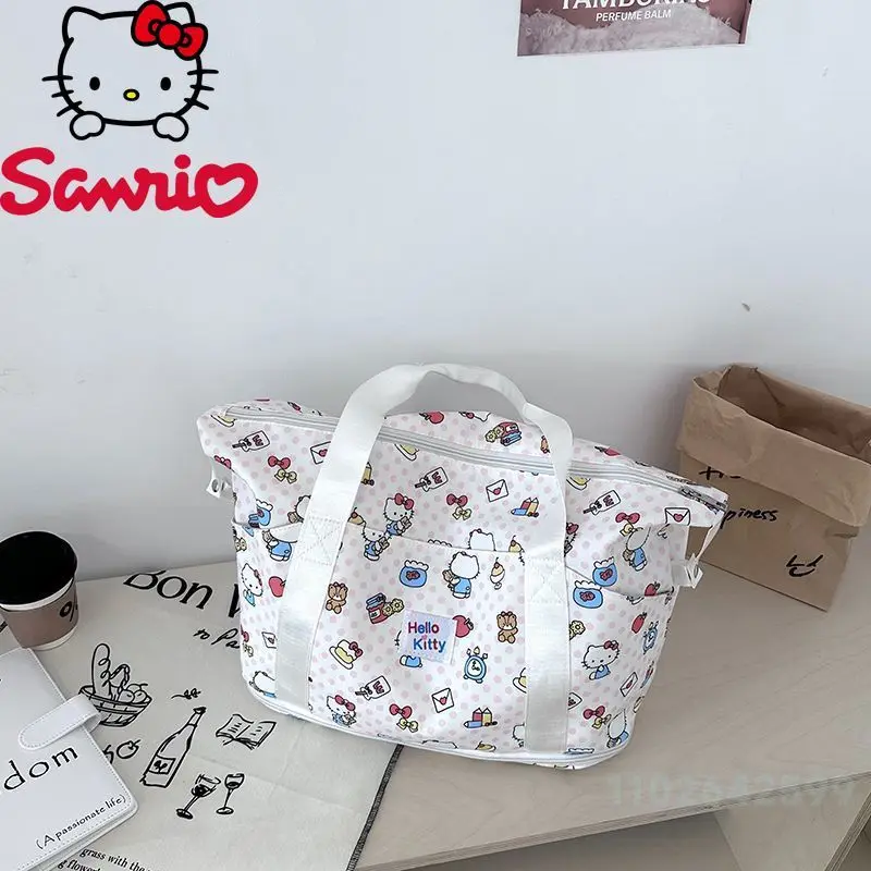  New Women's Travel Bag Fashionable High Quality Moving Luggage Bag Cartoon Large Capacity Multi Functional Storage Bag