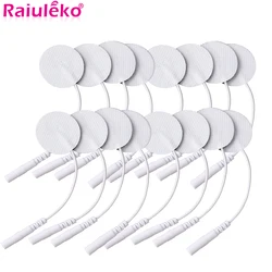 50/100pcs Electrodes Sticker Round Self Adhesive Physiotherapy Electrode for Muscle Stimulator Tens Machine Acupuncture Massager