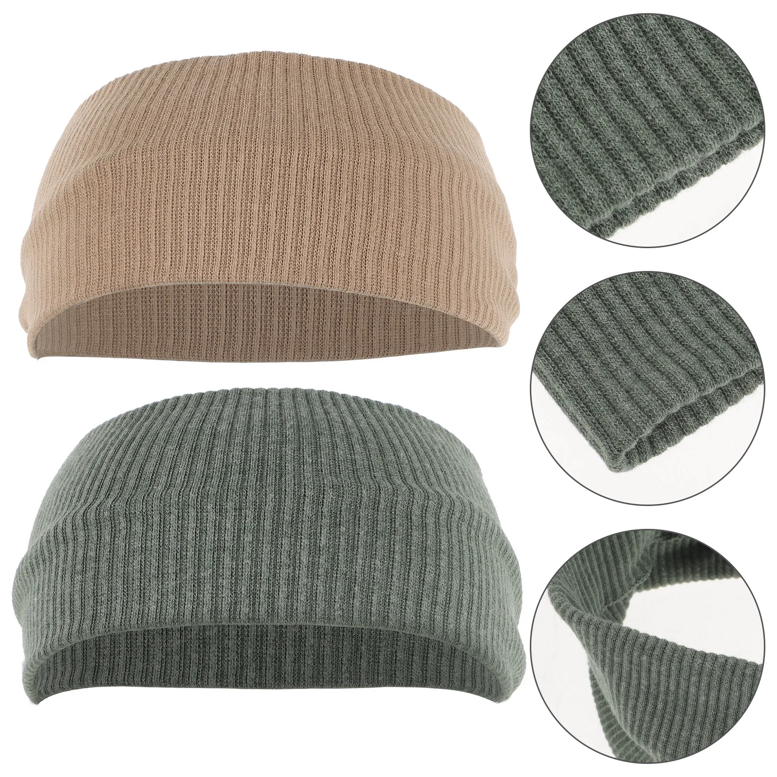 

2Pcs Women Workout Headbands Cotton Flexible Hair Bands for Indoor Outdoor Sports Sweatband Headband for Women