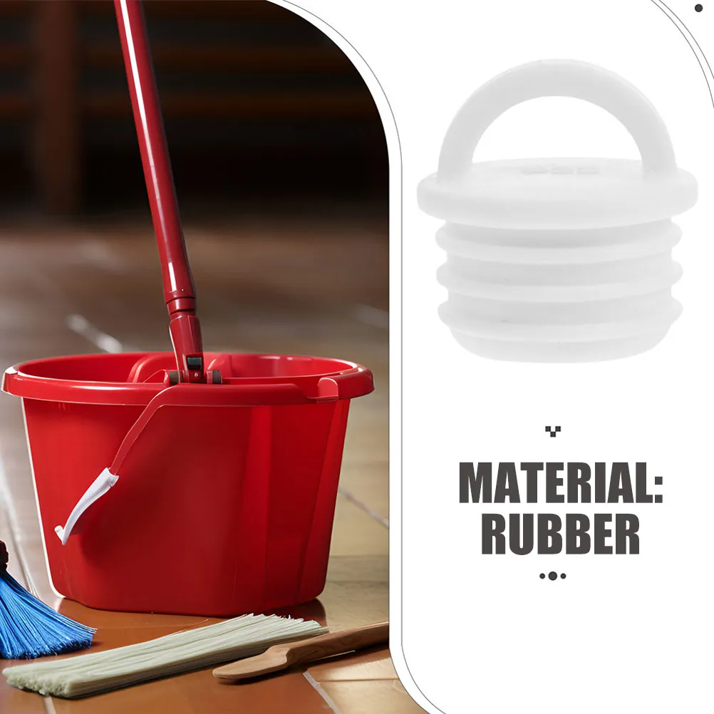4Pcs Mop Bucket Replacement Stopper Rubber Sealing Plug 20Mm Water Flow Control Drain Plug for Home Office Shopping Mall