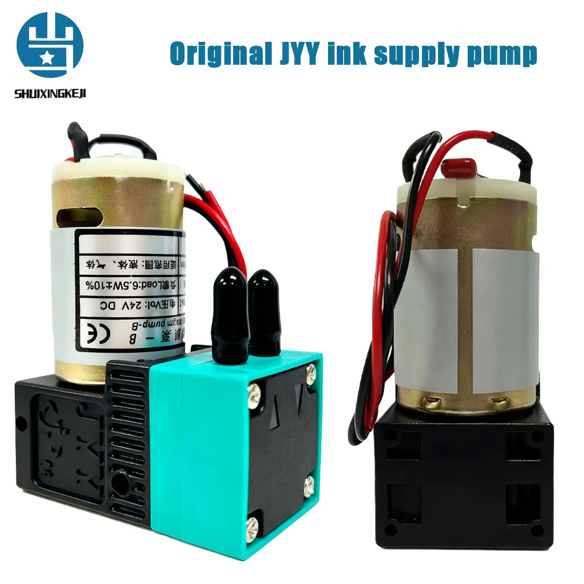 

JYY-(B)-Y-30-I Solvent Ink Pump Air ink pump DC 24V 6.5W 300-400ml/Min for Eco Solvent Inkjet Printer Micro Diaphragm pump